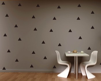 Triangle Pattern Wall Decal Nursery Modern Vinyl Sticker